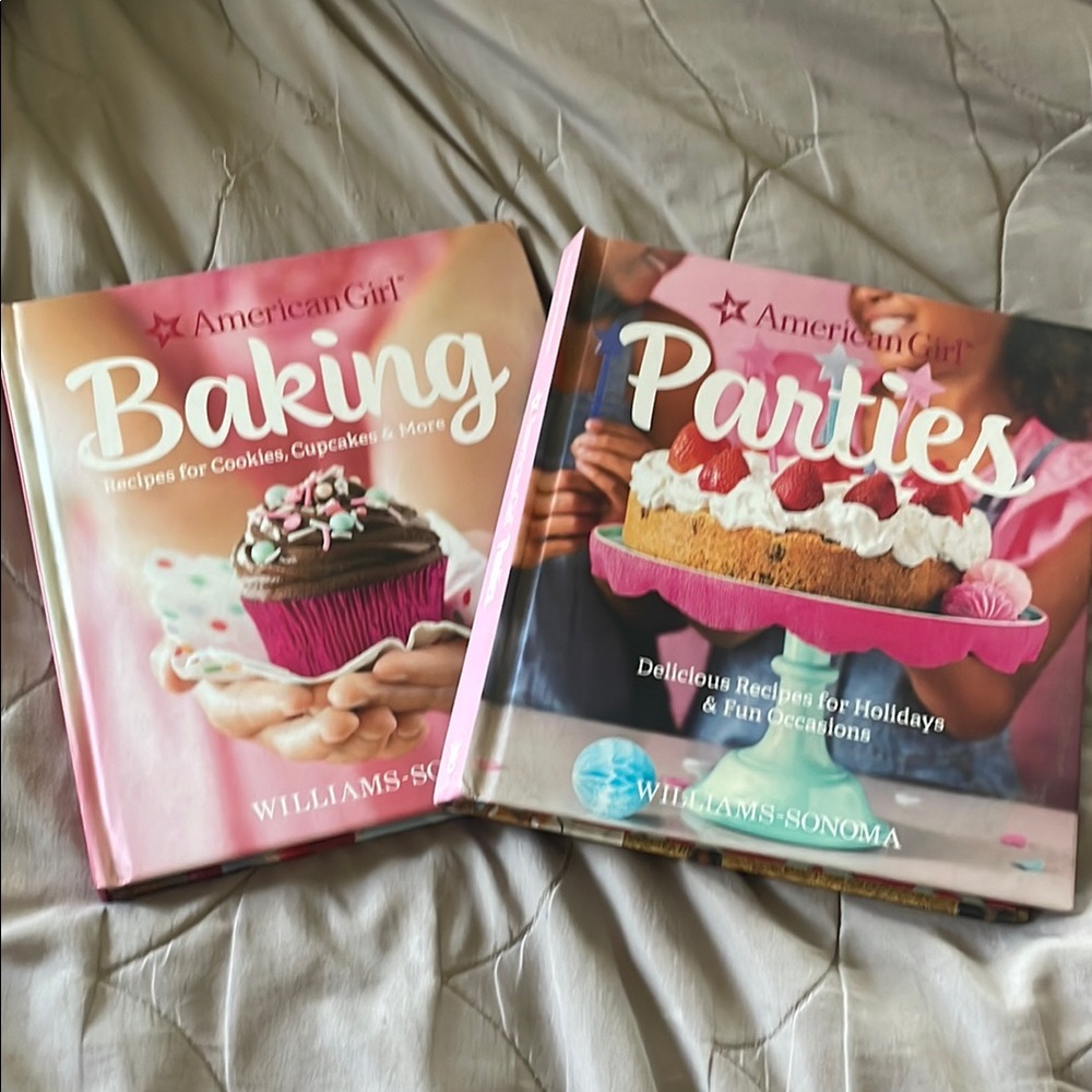 American Girl Pink Kitchen Cookbooks